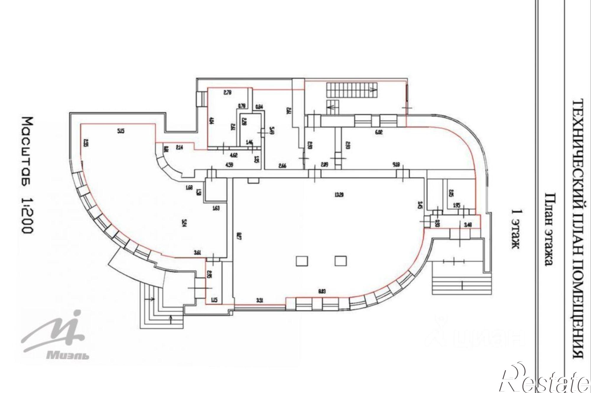 Купить помещение свободного назначения за 38 000 300 рублей на улица Маяковского, 4Б