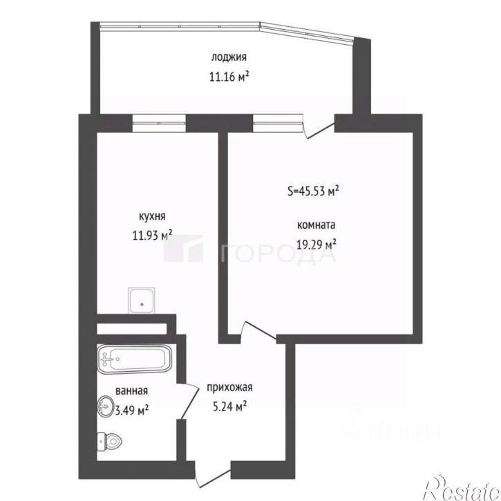 1-комн квартира Павловский тракт, 74,  д. 74