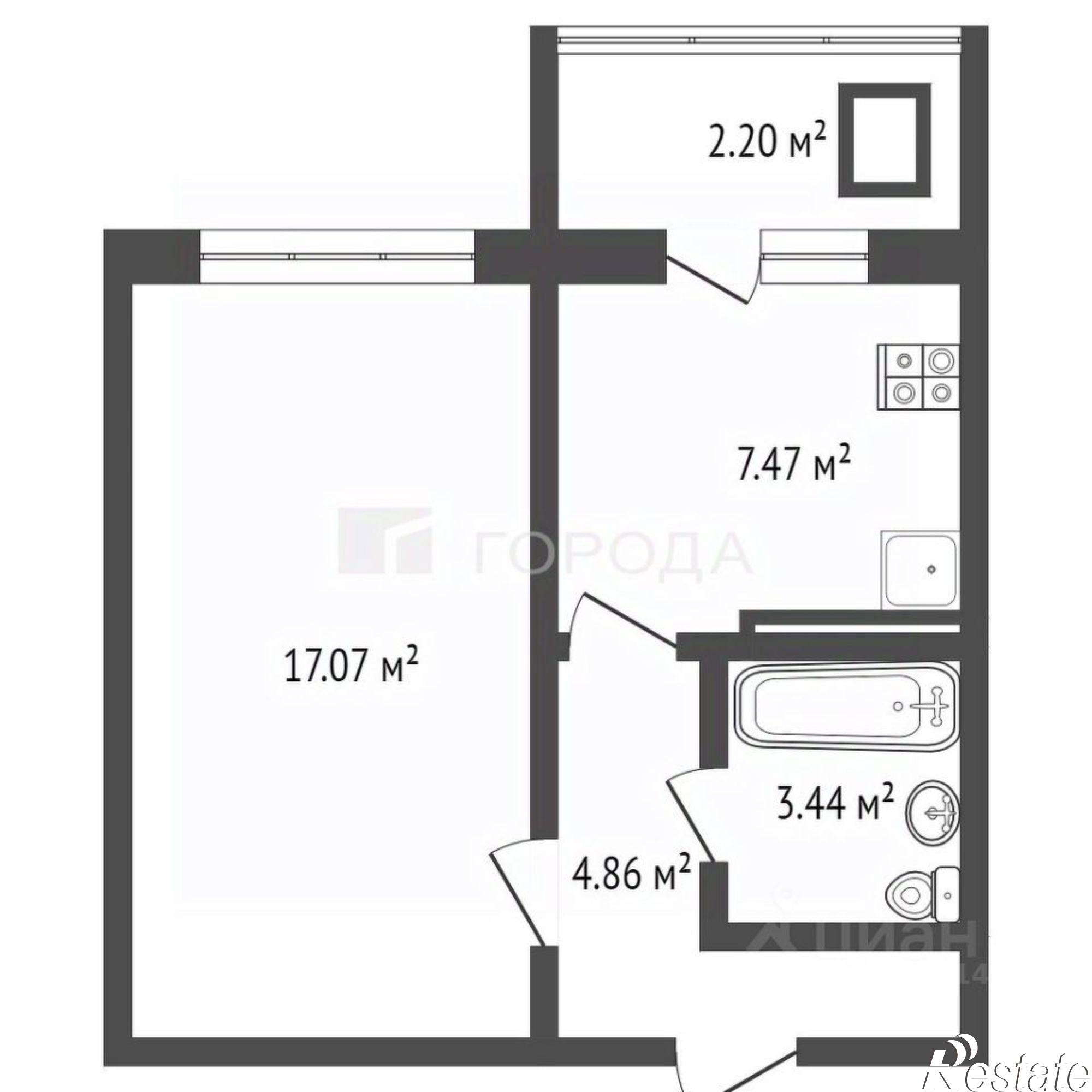 Купить квартиру за 4 550 000 рублей на Северный Власихинский проезд, 19