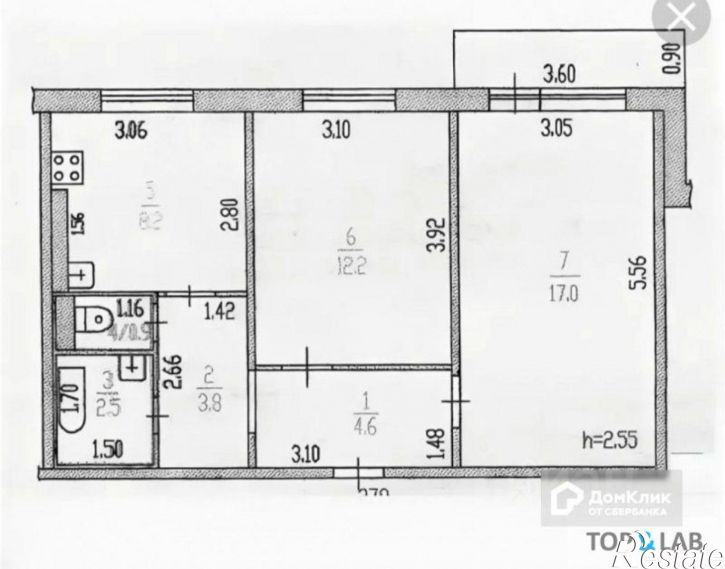 2-комн квартира улица Чихачёва, 14,  д. 14