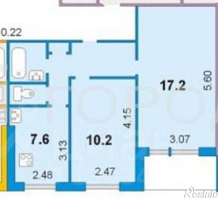 2-комн квартира улица Гущина, 160,  д. 160