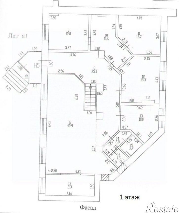 Помещение свободного назначения ул Карла Маркса, 1/12,  д. 1/12