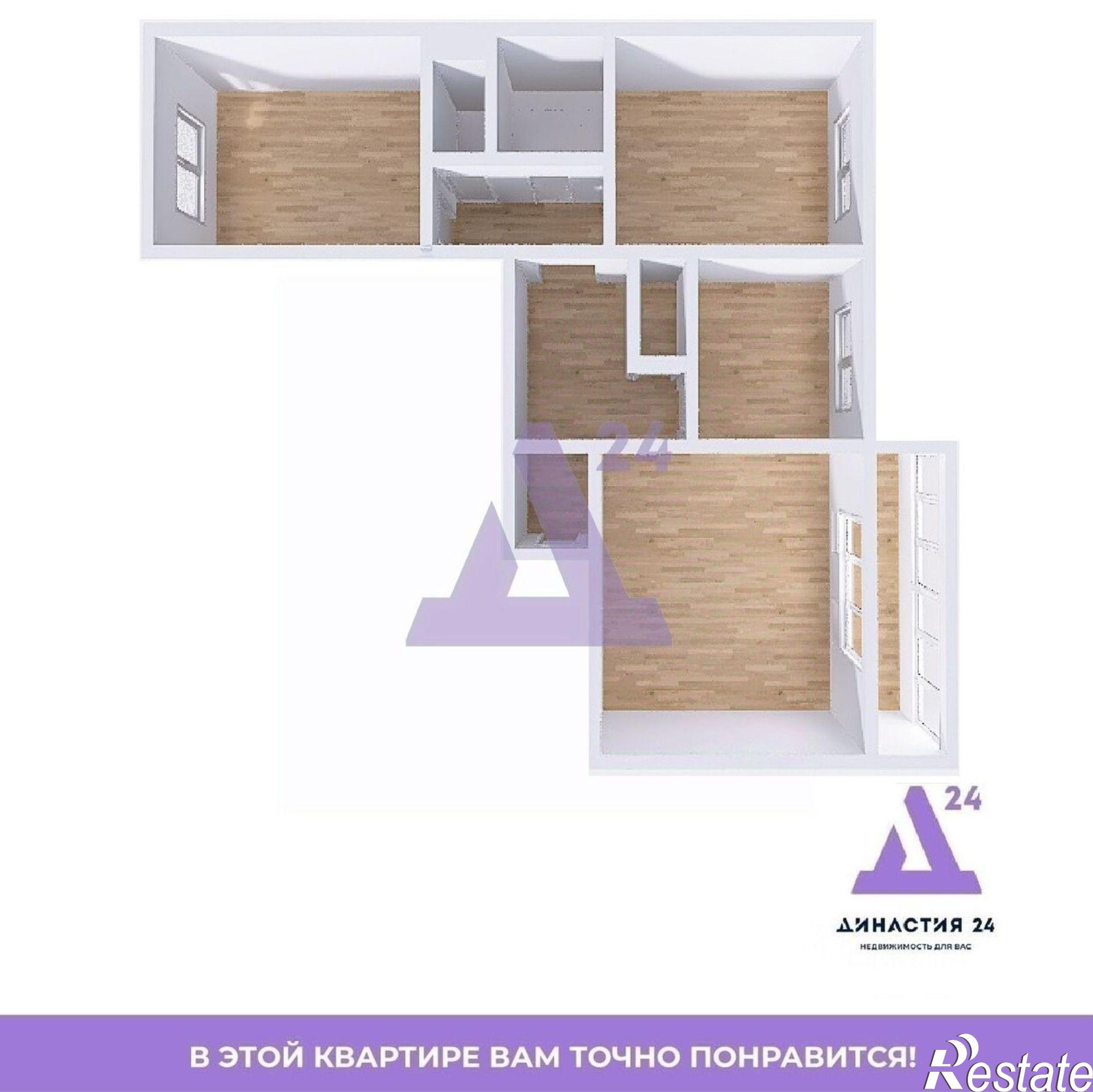 Купить квартиру за 7 000 000 рублей на проспект Строителей, 34