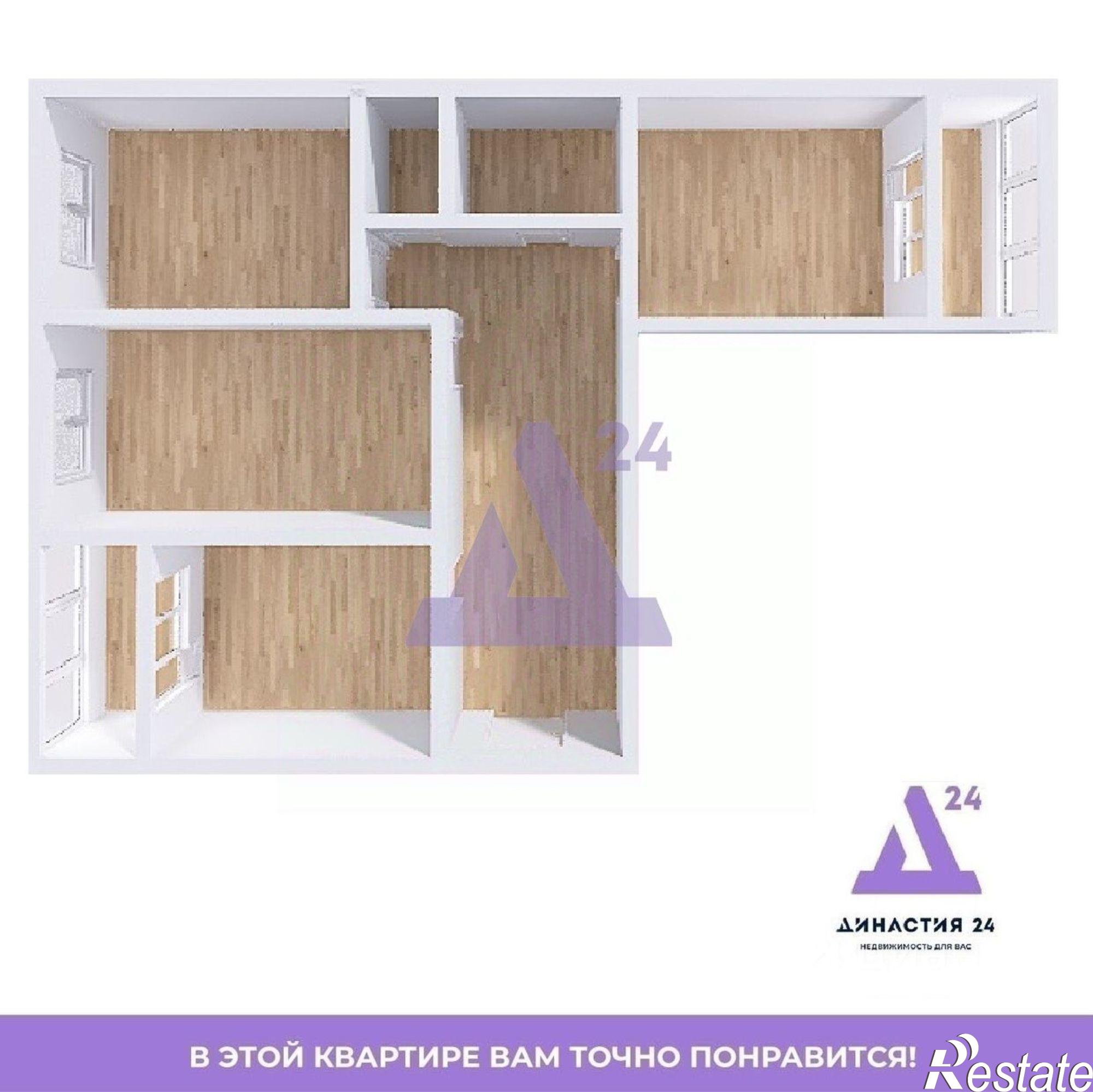 Купить квартиру за 11 900 000 рублей на Промышленная улица, 4