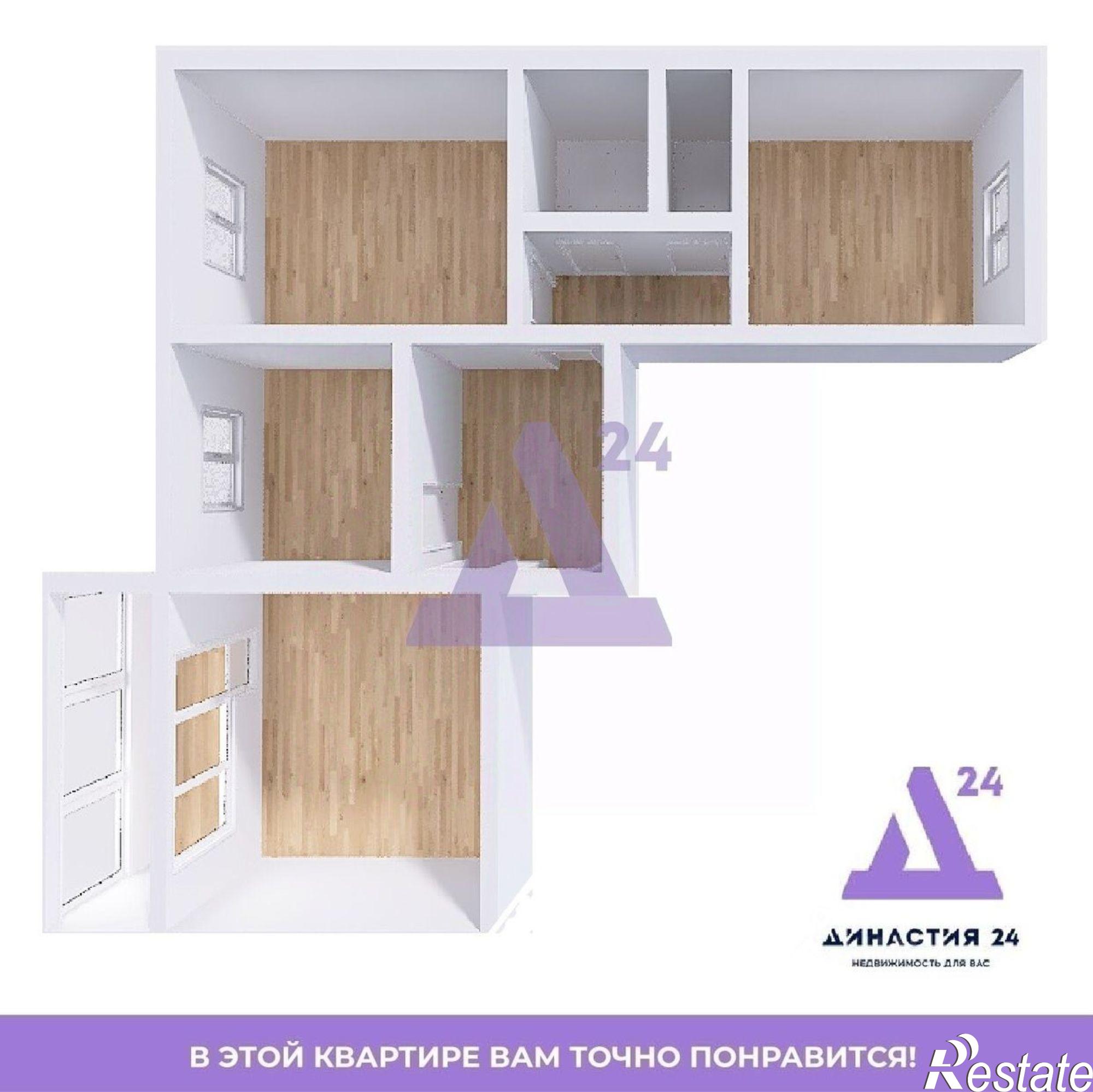 Купить квартиру за 6 100 000 рублей на ул Шумакова, 53