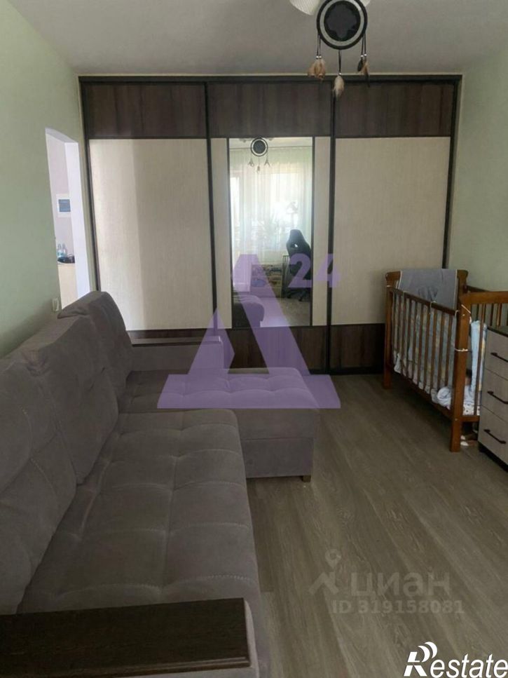 1-комн квартира улица Сергея Ускова, 42,  д. 42