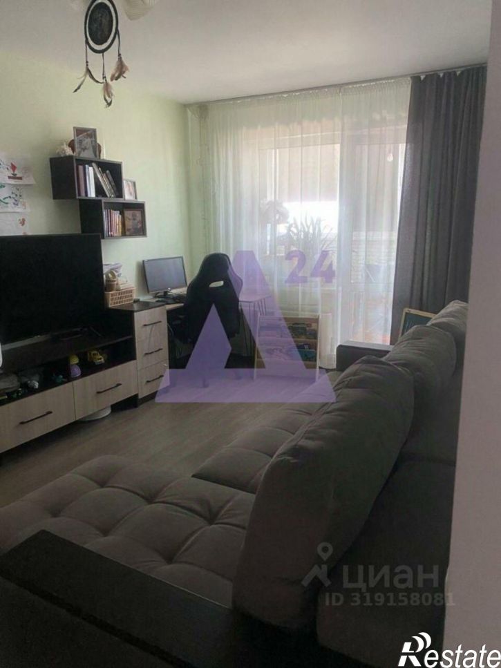 1-комн квартира улица Сергея Ускова, 42,  д. 42