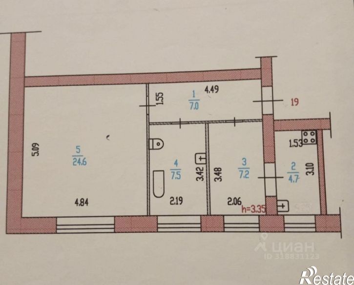 2-комн квартира Социалистический пр-кт, 28,  д. 28