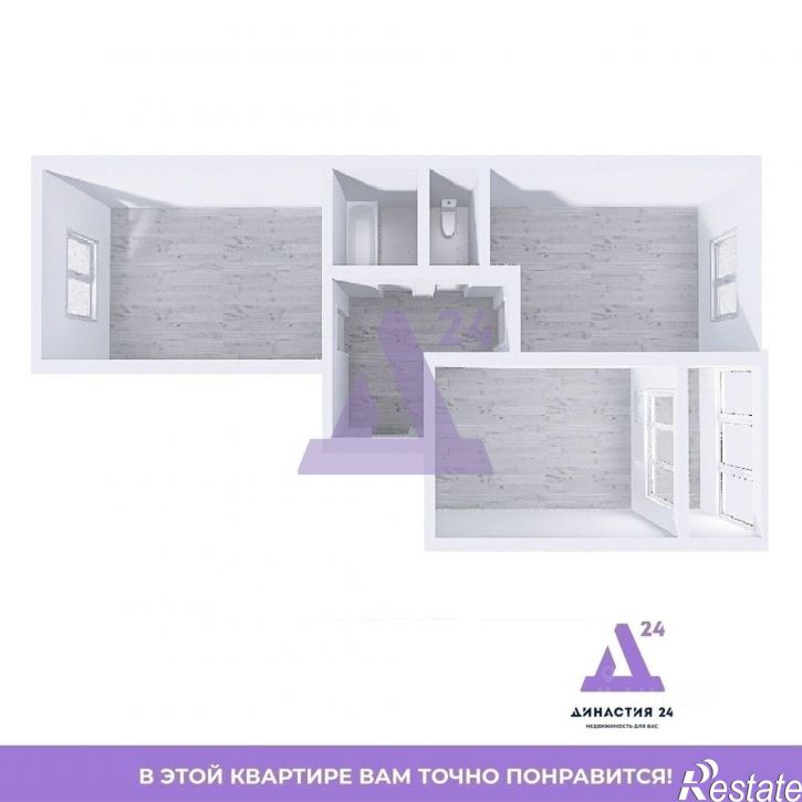 3-комн квартира Власихинская улица, 65А к3,  д. 65А к3