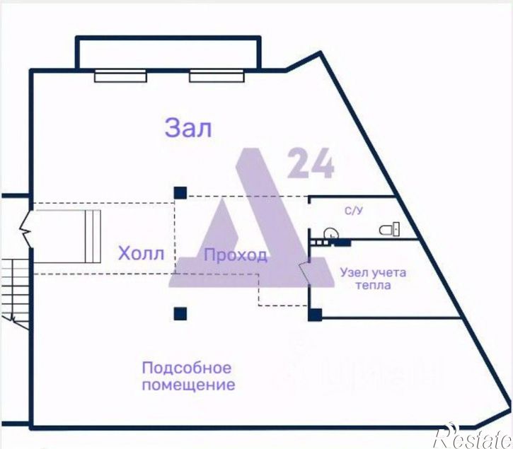 Помещение свободного назначения Северный Власихинский проезд, 122 к1,  д. 122 к1