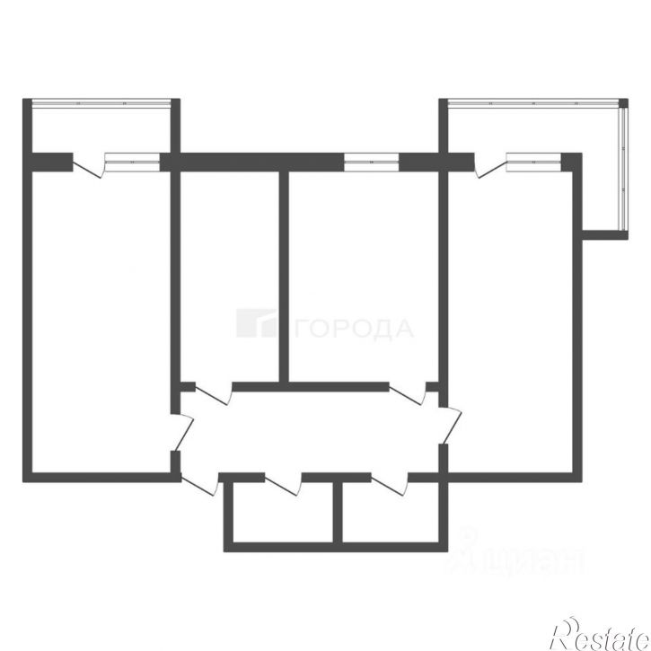 3-комн квартира улица Георгия Исакова, 156,  д. 156