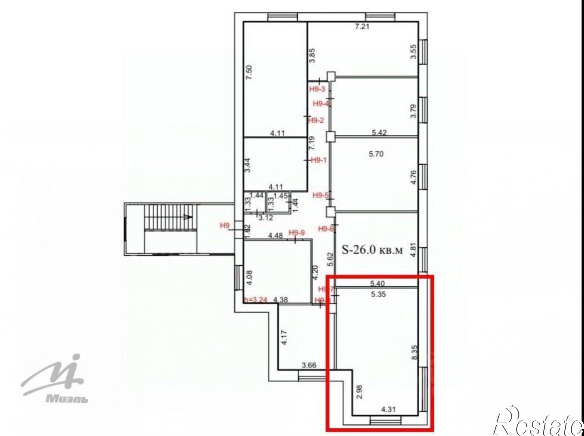 Сдать офис, помещение под офис за 31 500 рублей на Революционный переулок, 61А