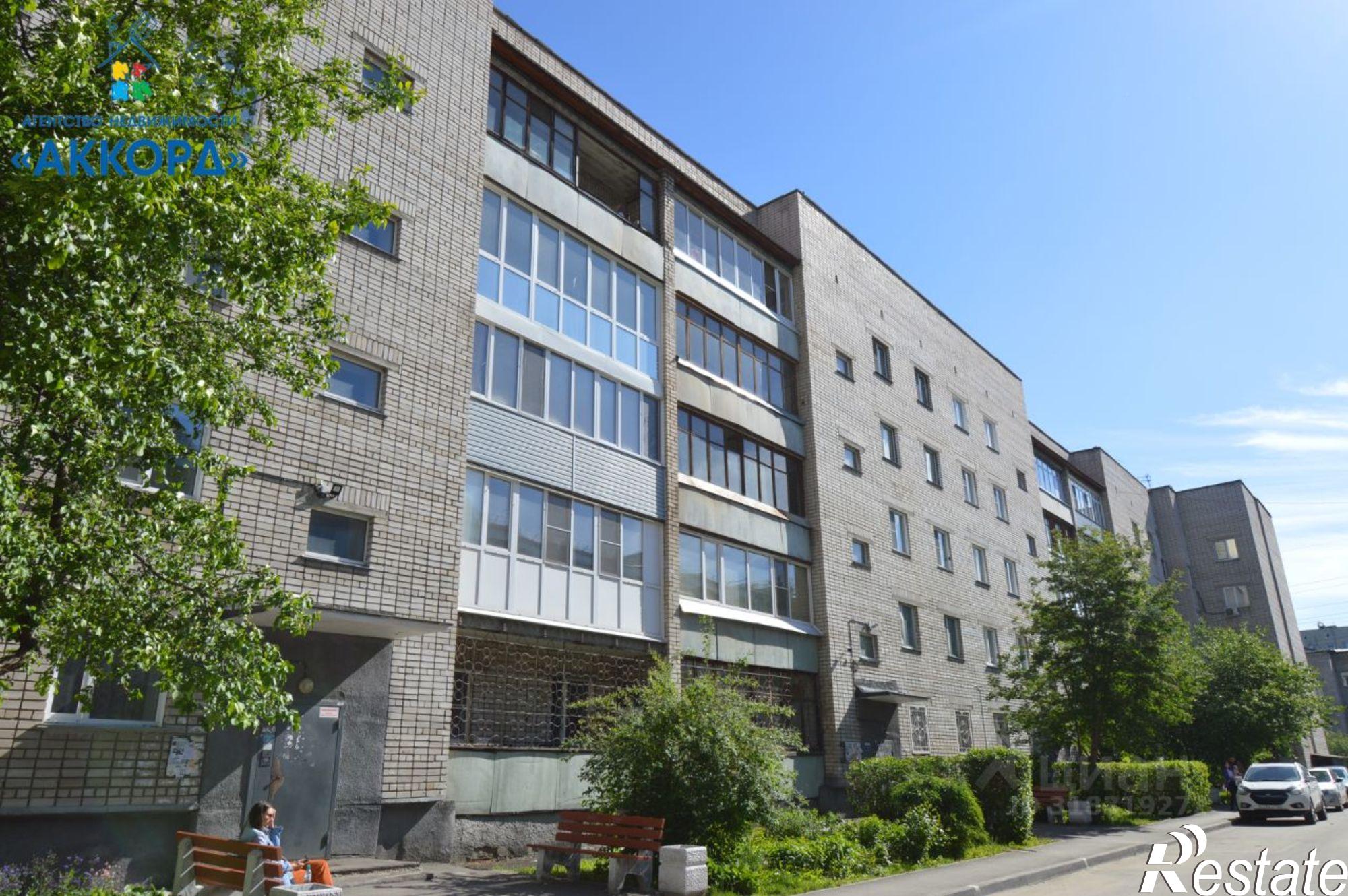 Купить квартиру за 4 500 000 рублей на переулок Некрасова, 64А