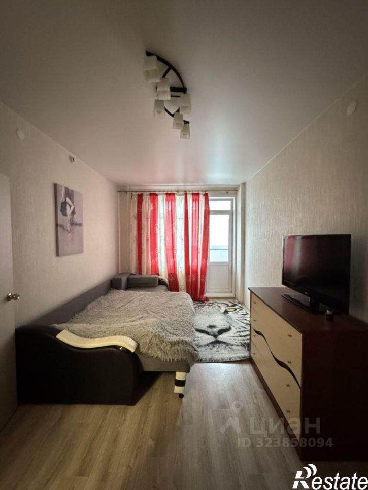 1-комн квартира улица Сергея Ускова, 41,  д. 41