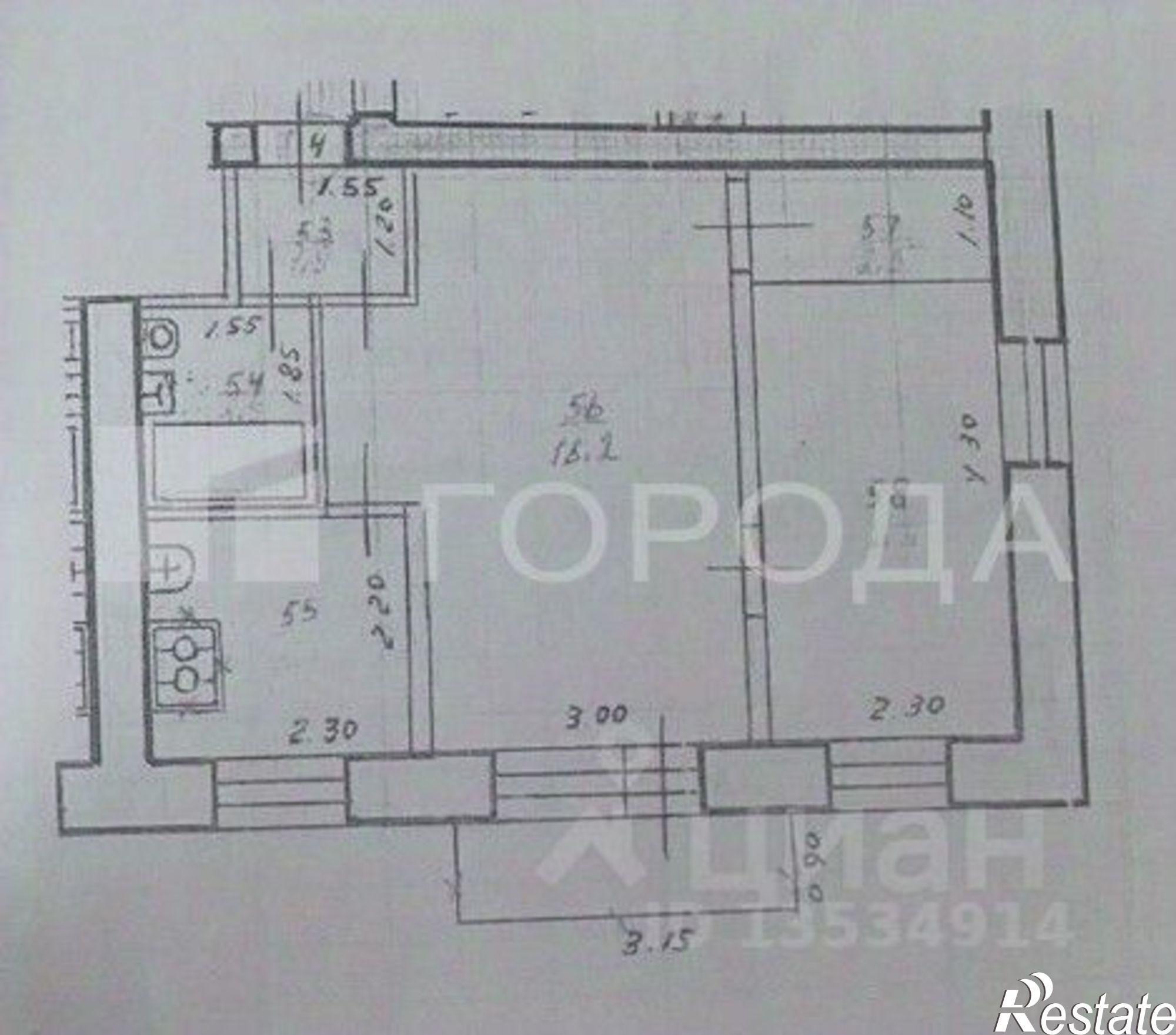Купить квартиру за 4 750 000 рублей на Смольная улица, 48
