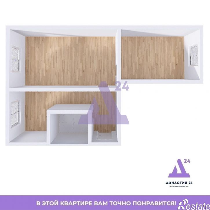 2-комн квартира улица Гущина, дом 215