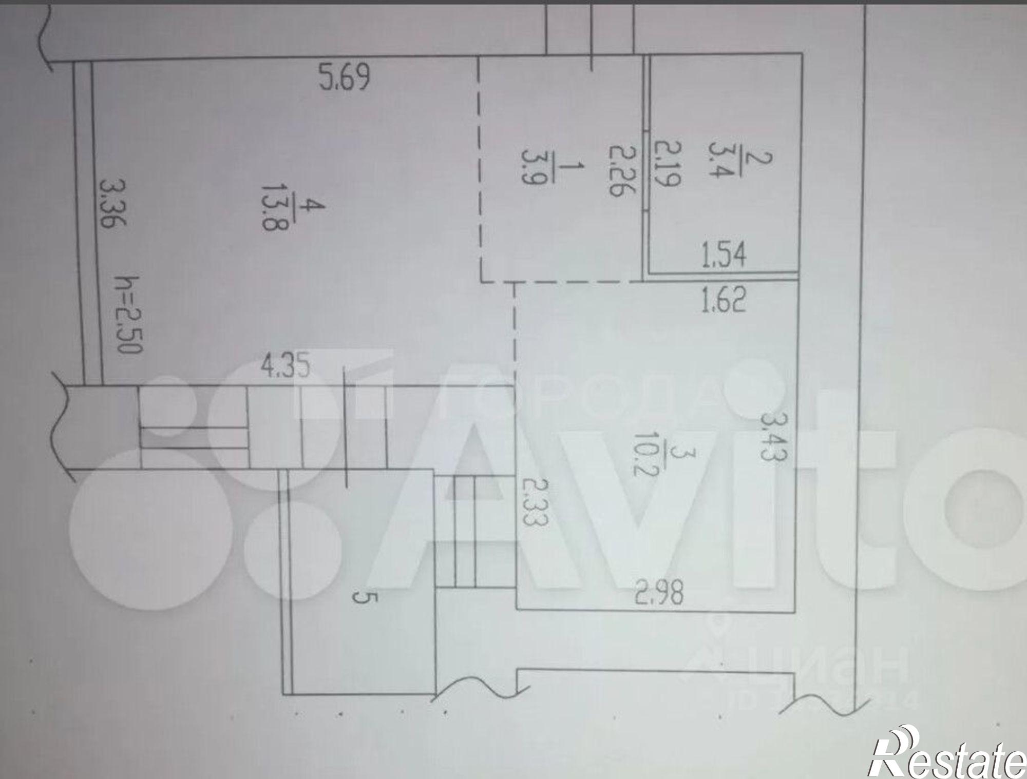 Купить квартиру за 4 650 000 рублей на улица Георгия Исакова, 264