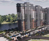 2-комн, 64 кв м, этаж 2/25 Промышленная улица, 6