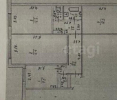3-комн, 66кв м, этаж 1/9 улица Шукшина, 8