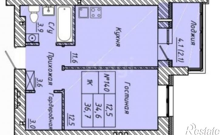 1-комн квартира в новом доме Павловский тракт, 196А,  д. 196А