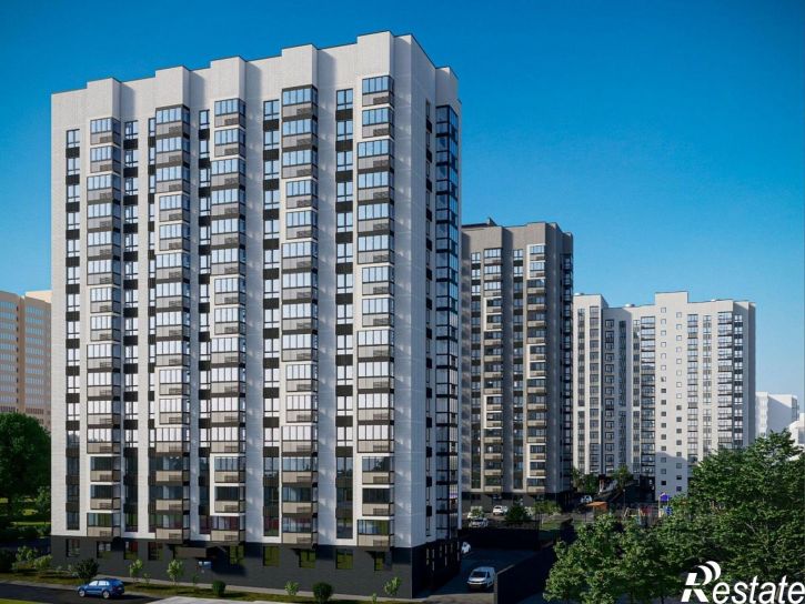 2-комн квартира в новом доме улица Чернышевского, 186,  д. 186