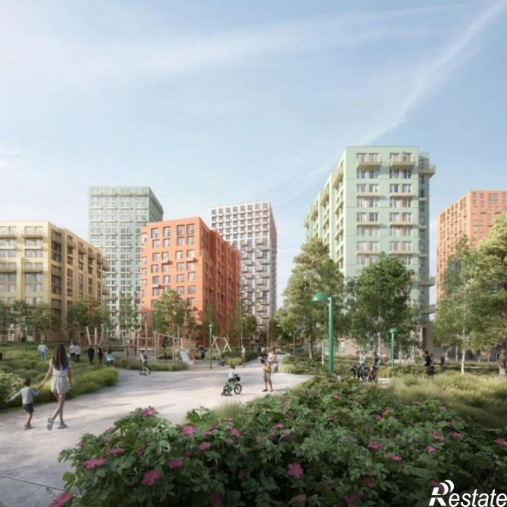 2-комн квартира в новом доме пр-кт Дзержинского, 1А,  д. 1А