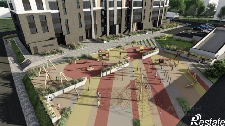 2-комн квартира в новом доме Барнаул, улица Сухэ-Батора