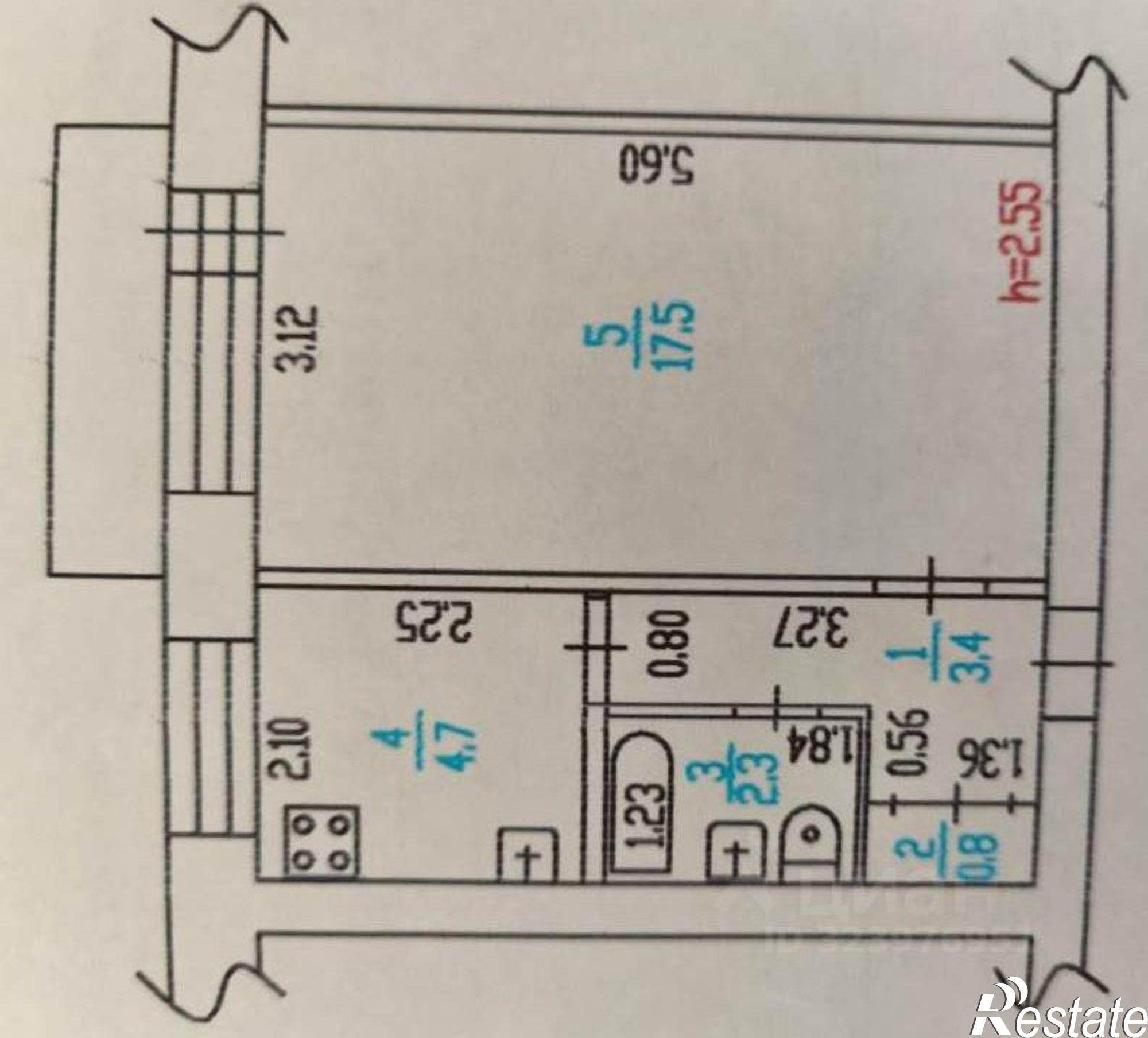 Купить квартиру за 3 090 000 рублей на улица 40 лет Октября, 5А