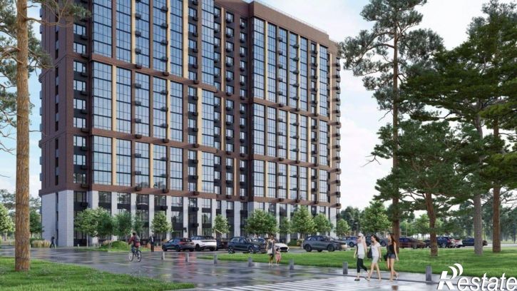 1-комн квартира в новом доме ул Нагорная 6-я, 15г/9,  д. 15г/9