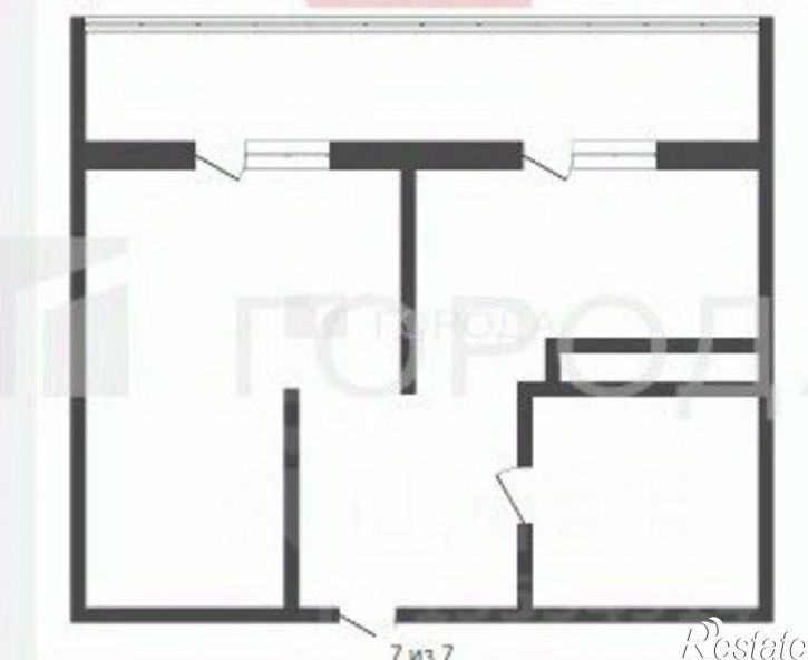 1-комн квартира Партизанская улица, 55,  д. 55