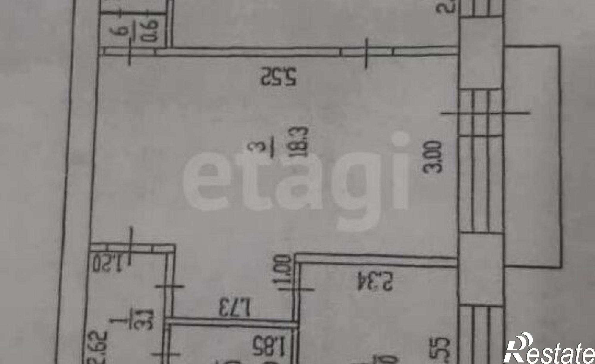 Купить квартиру за 3 850 000 рублей на городской округ Барнаул, посёлок Научный Городок, 9