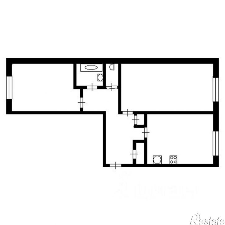 2-комн квартира улица Анатолия, 224,  д. 224