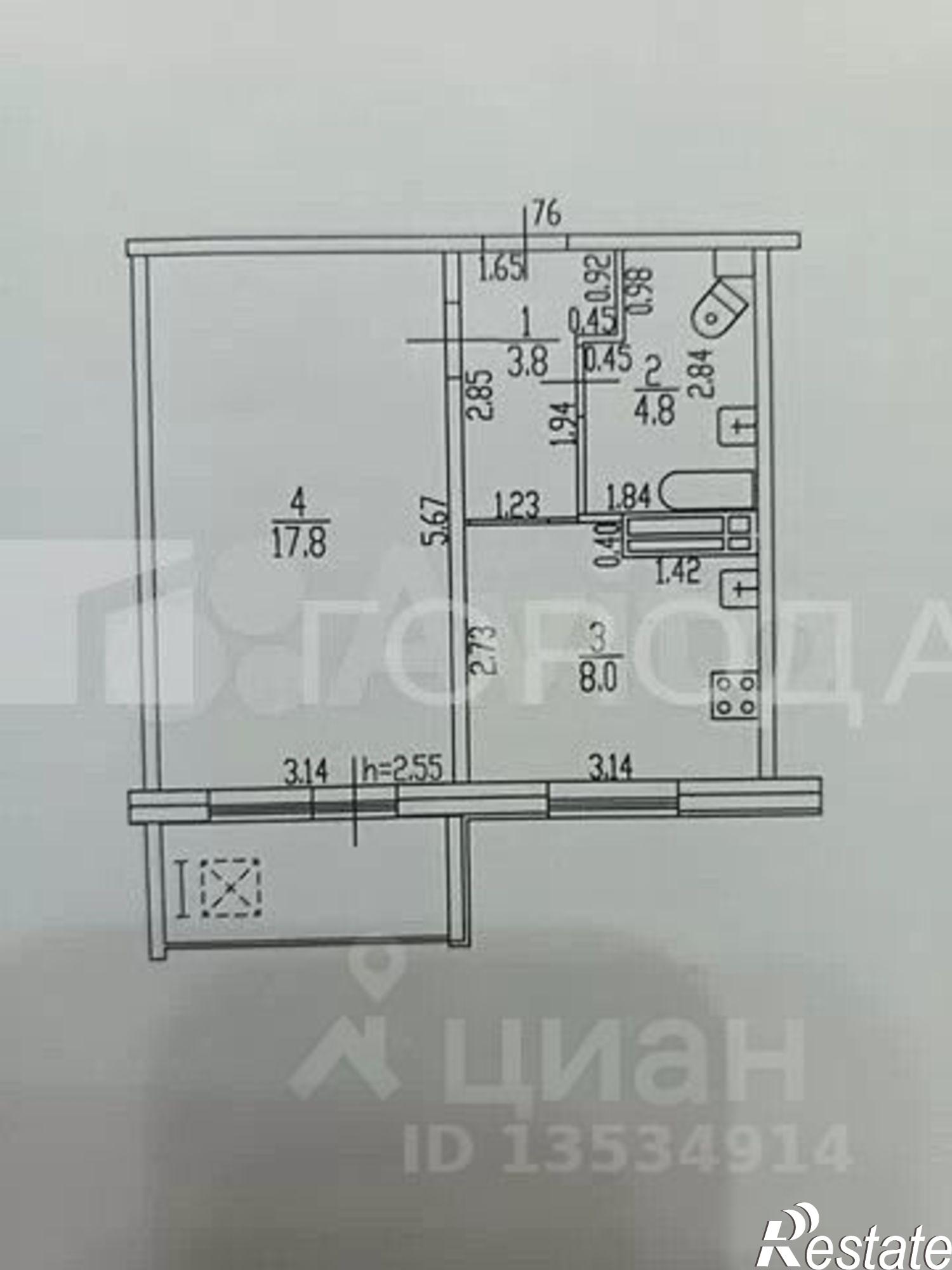 Купить квартиру за 5 200 000 рублей на ул Солнечная Поляна, 105
