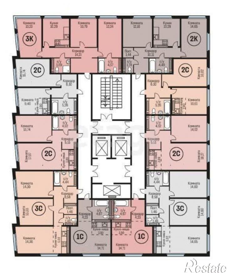 2-комн квартира в новом доме Южный тракт, 15 3,  д. 15 3,  к. 3
