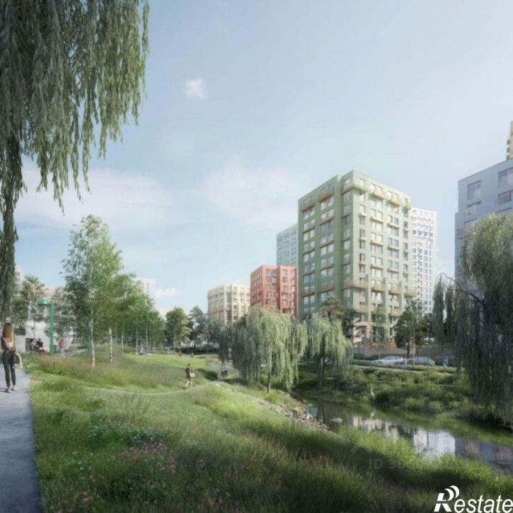 2-комн квартира в новом доме пр-кт Дзержинского, 1А,  д. 1А