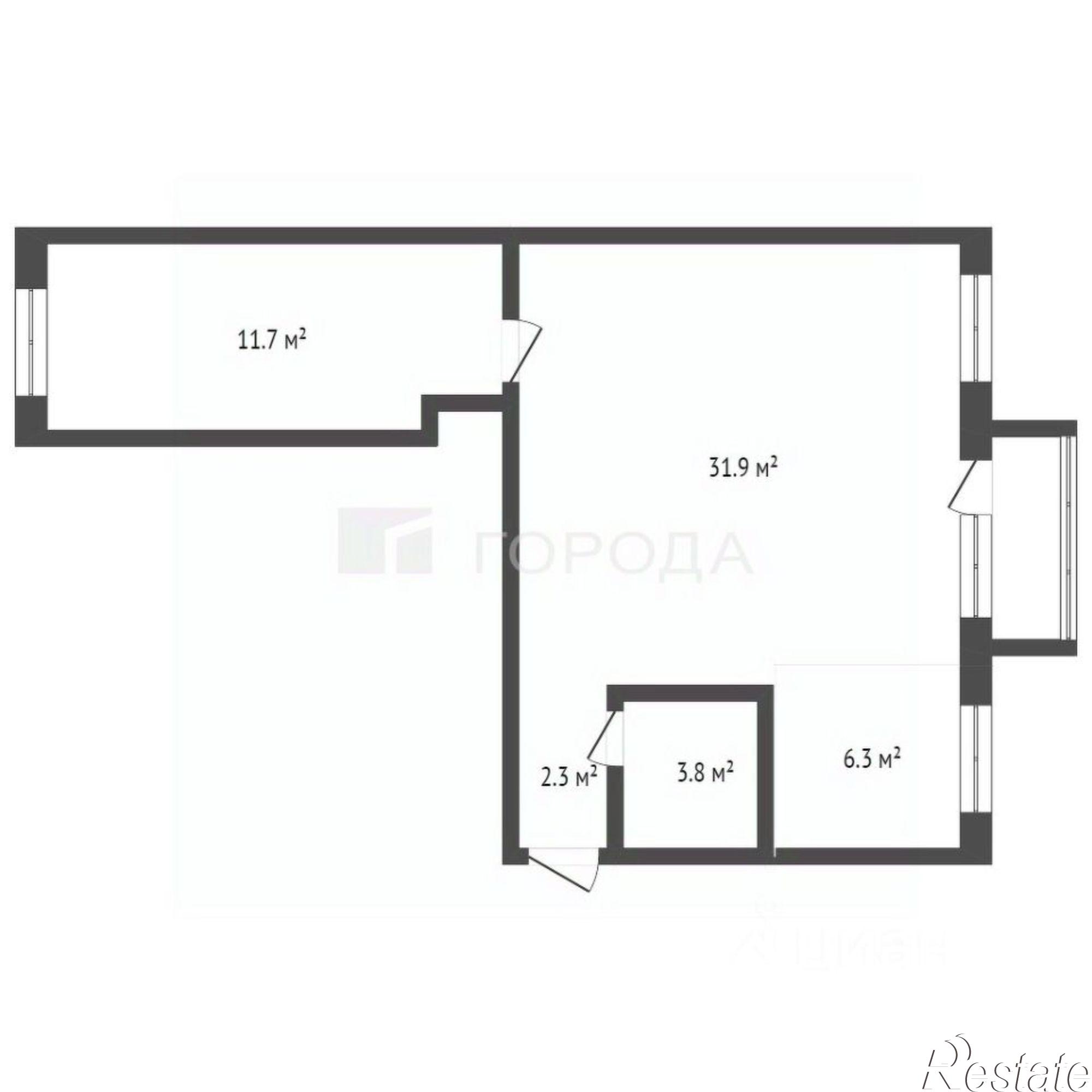 Купить квартиру за 6 100 000 рублей на Социалистический пр-кт, 76Б