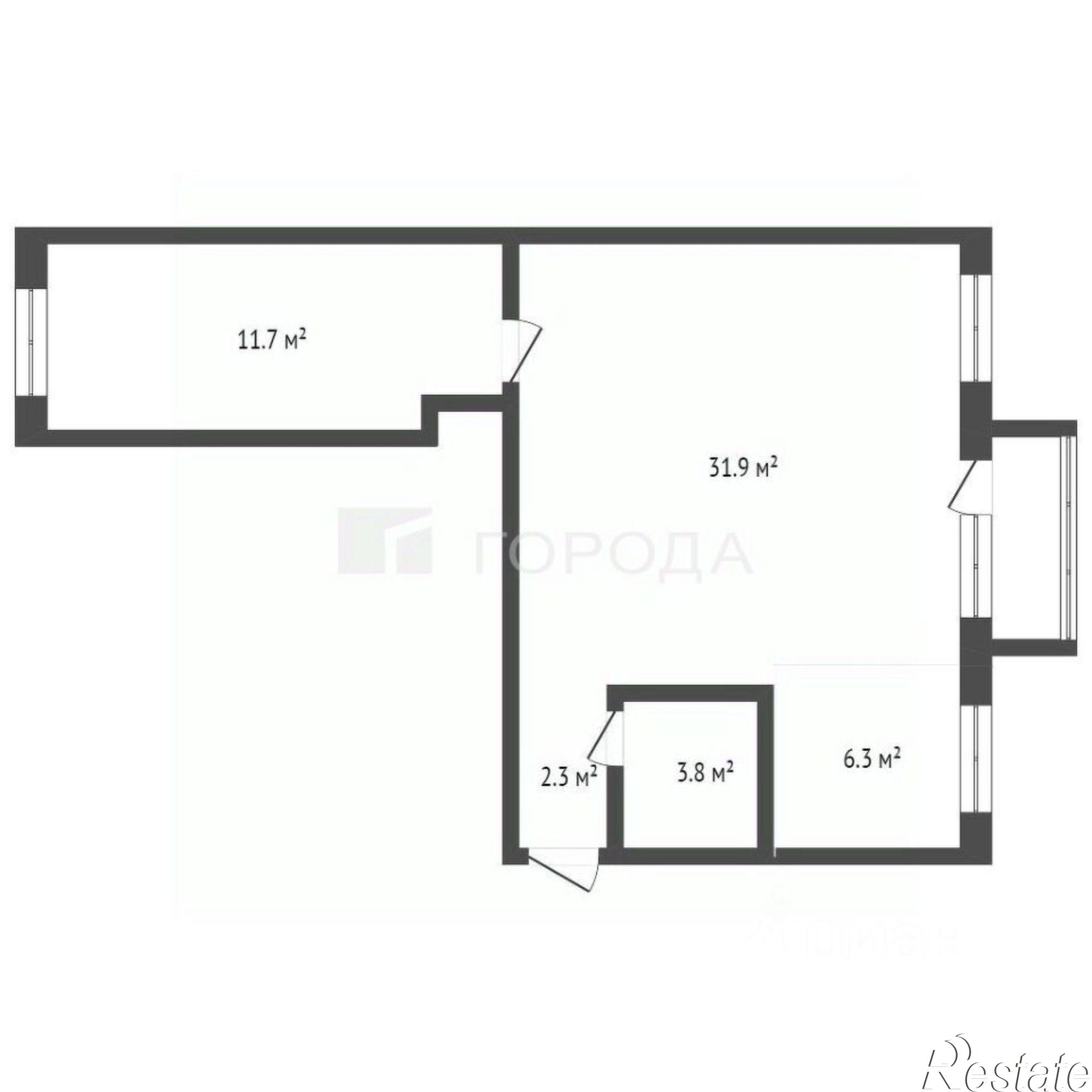 Купить квартиру за 6 100 000 рублей на Социалистический пр-кт, 76Б