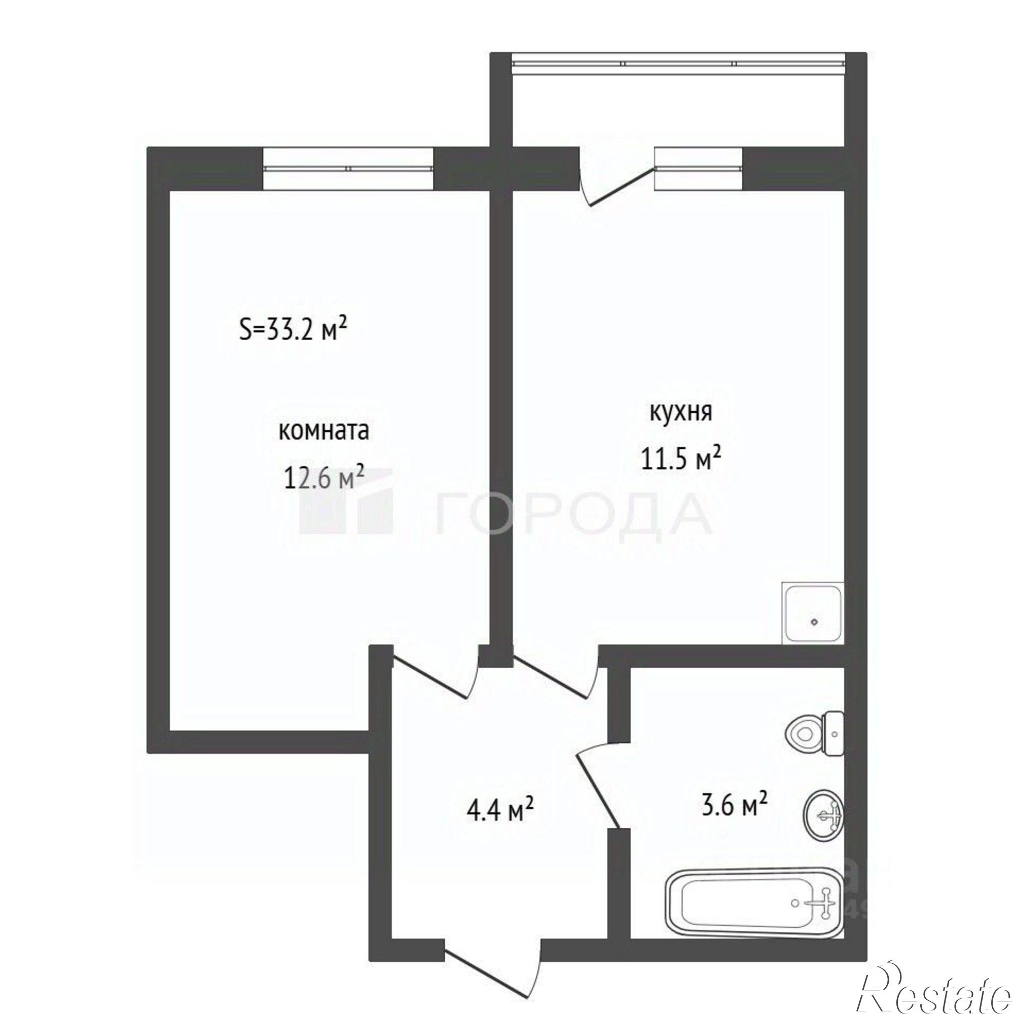 Купить квартиру за 4 890 000 рублей на улица Папанинцев, 145