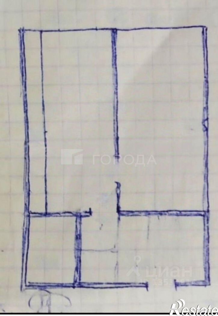 1-комн квартира Молодёжная улица, 2А,  д. 2А