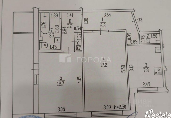 2-комн квартира ул Шевченко, 82,  д. 82