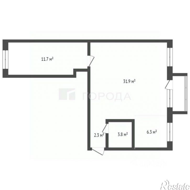2-комн квартира Социалистический пр-кт, 76Б,  д. 76Б