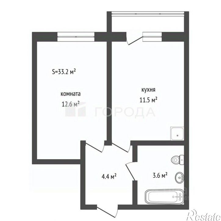 1-комн квартира улица Папанинцев, 145,  д. 145