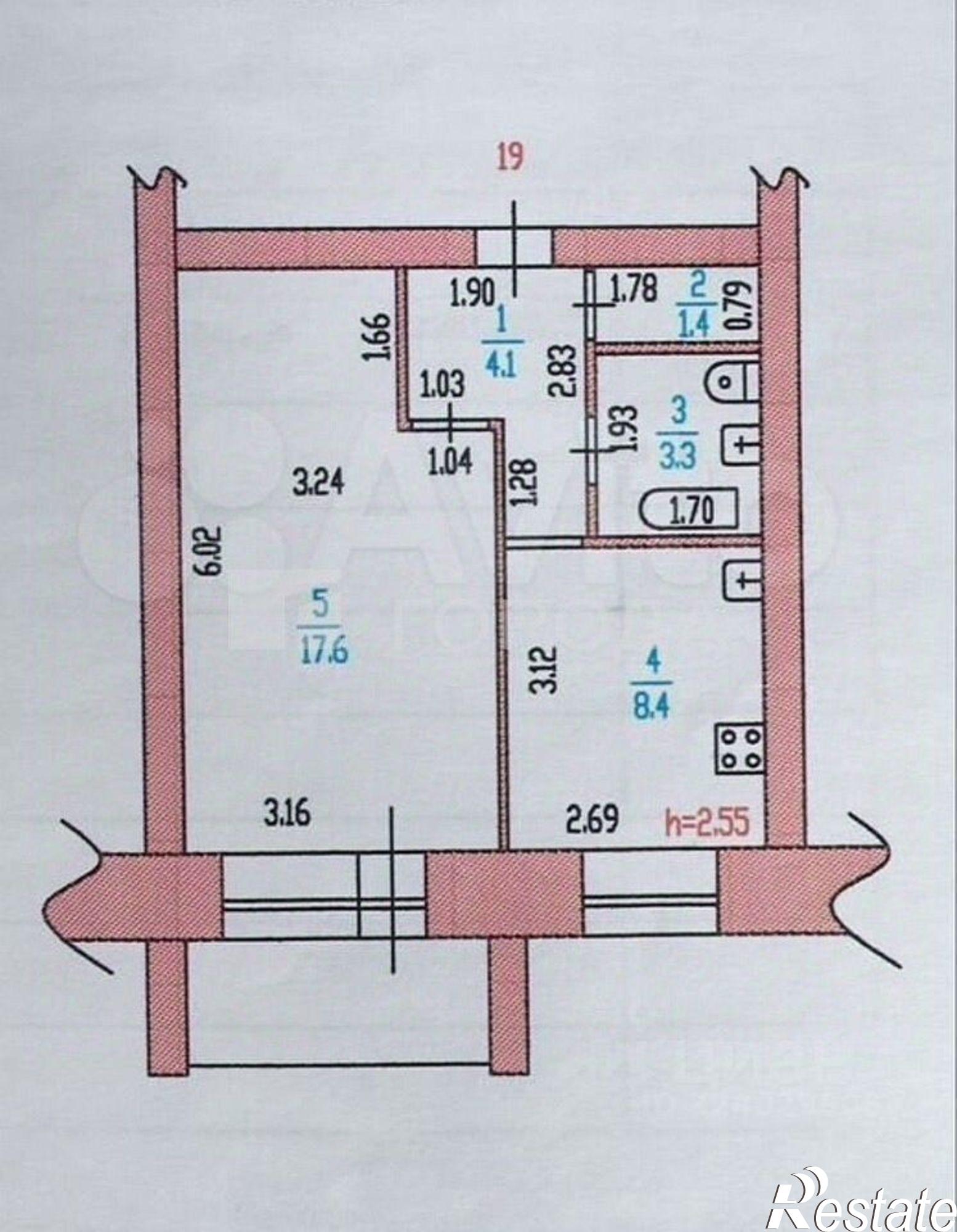 Купить квартиру за 4 550 000 рублей на улица Шумакова, 40