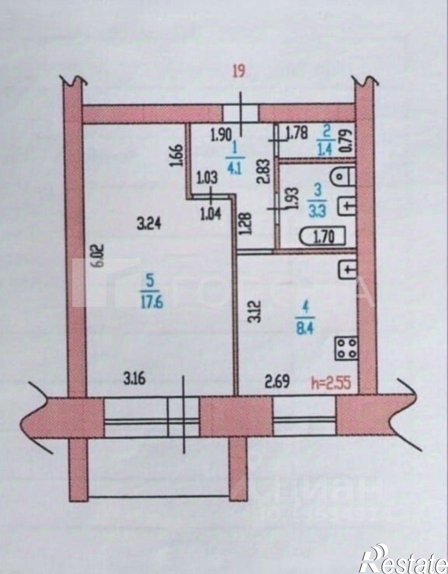 Купить квартиру за 4 550 000 рублей на улица Шумакова, 40