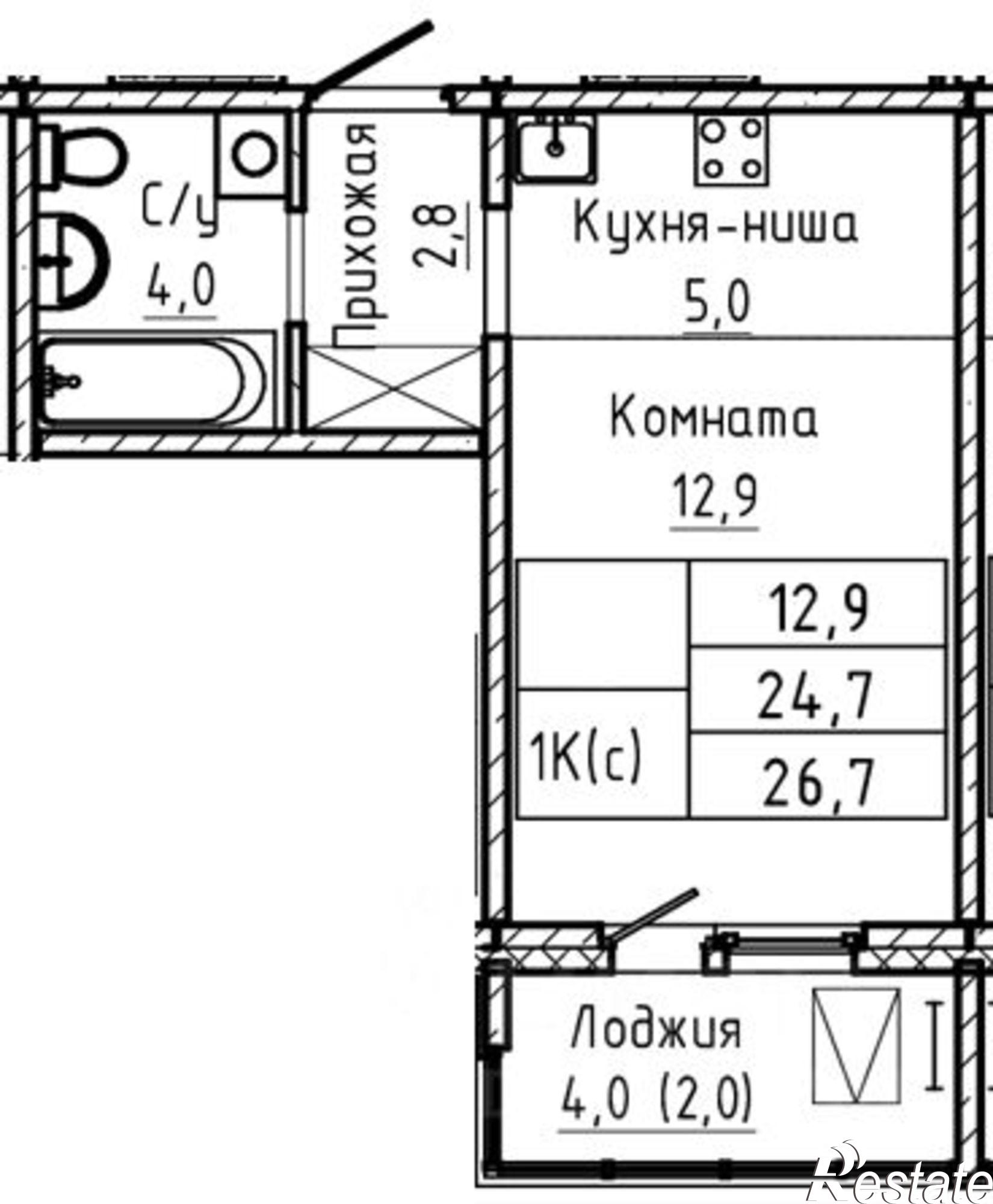 Купить квартиру за 4 258 650 рублей на Павловский тракт, 196А