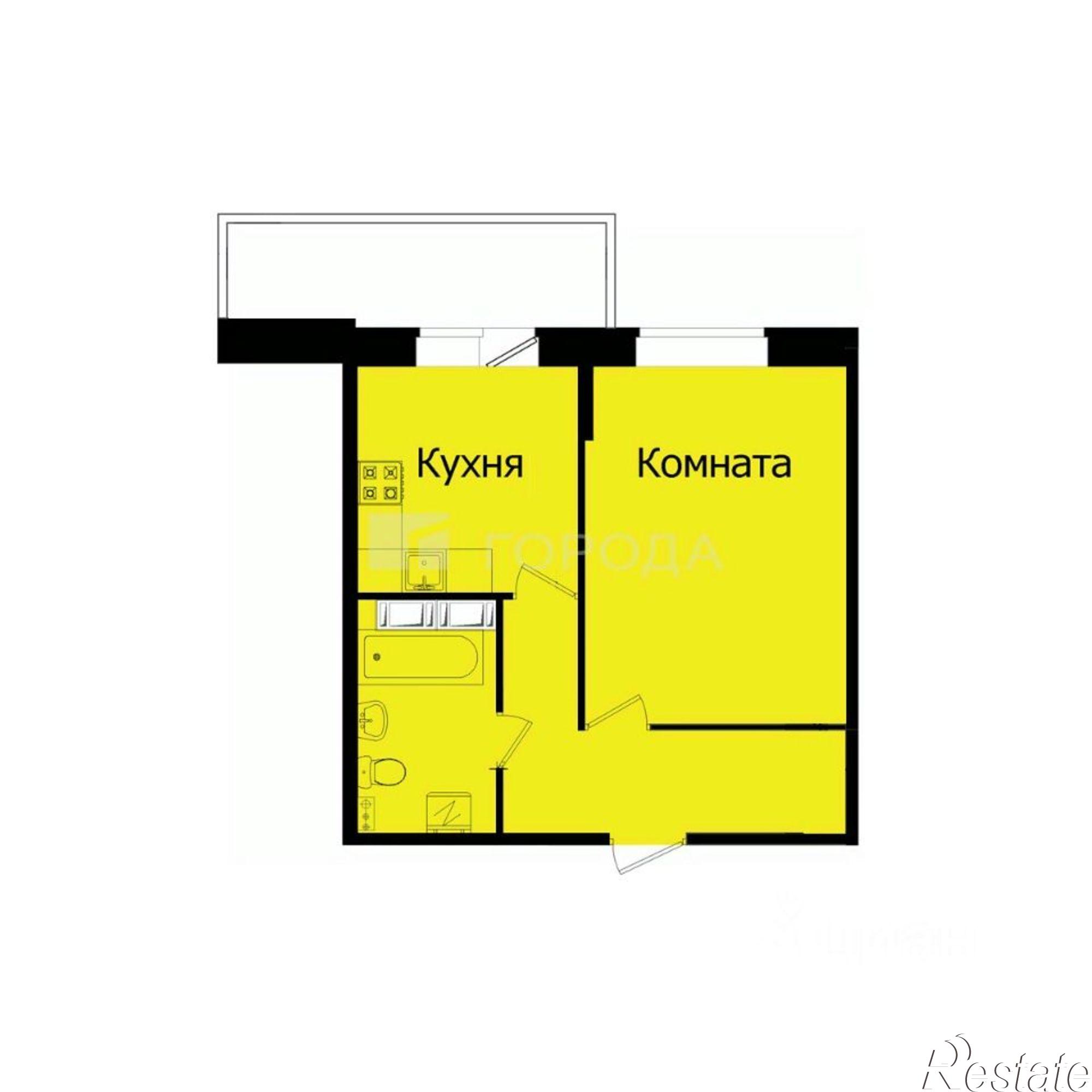 Купить квартиру за 4 500 000 рублей на ул Гущина, 150/2