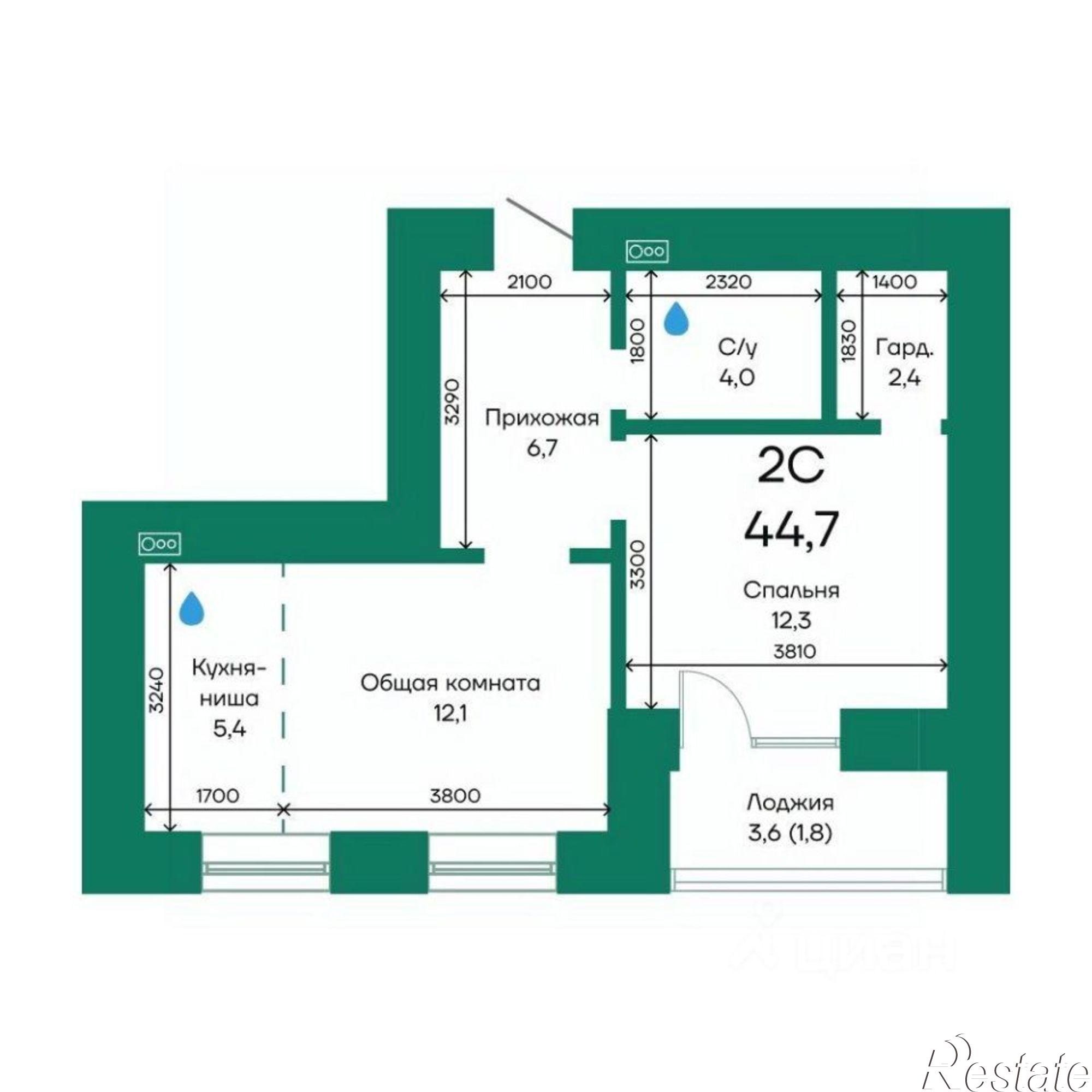 Купить квартиру за 6 602 190 рублей на Просторная улица, 390к2