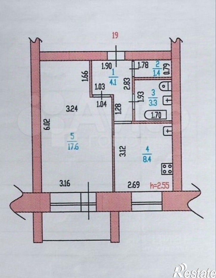 1-комн квартира улица Шумакова, 40,  д. 40