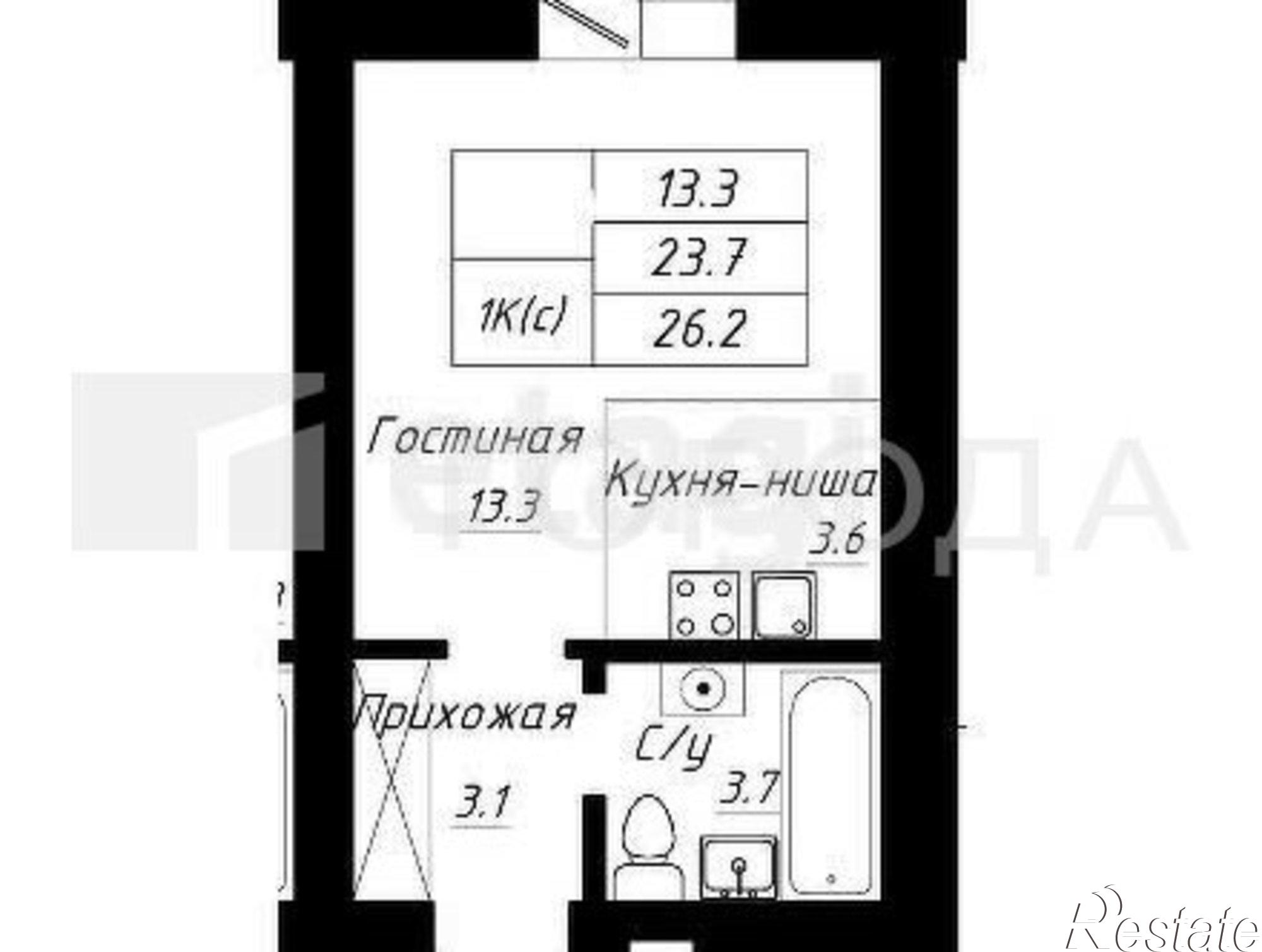Купить квартиру за 3 990 000 рублей на Павловский тракт, 196а 2