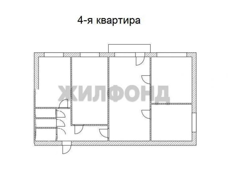 4-комн квартира Мусоргского улица, д.4